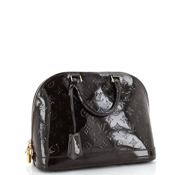 Louis Vuitton Alma Handbag Monogram Vernis PM