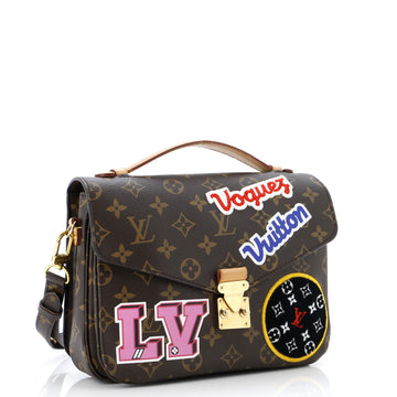 Louis Vuitton Pochette Metis Limited Edition Patches Monogram Canvas