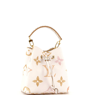 Louis Vuitton NeoNoe Handbag By The Pool Monogram Watercolor Giant BB