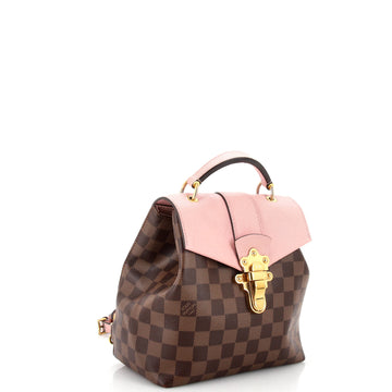 Louis Vuitton Clapton Backpack Damier and Leather
