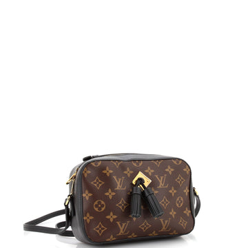 Louis Vuitton Saintonge Handbag Monogram Canvas with Leather