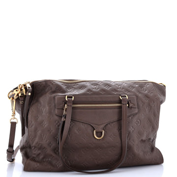 Louis Vuitton Lumineuse Handbag Monogram Empreinte Leather GM