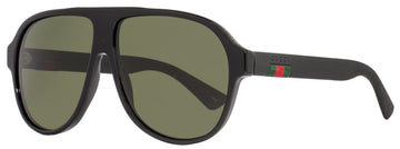 Gucci Men's  Sunglasses VS0009S 001 Shiny Black 59mm