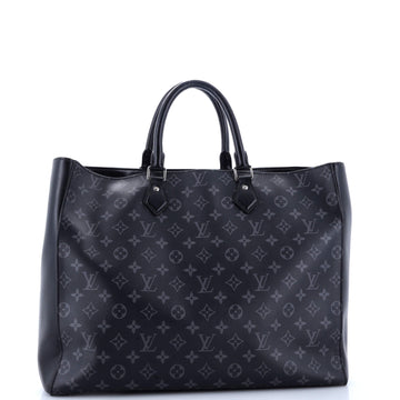 Louis Vuitton Grand Sac Bag Monogram Eclipse Canvas