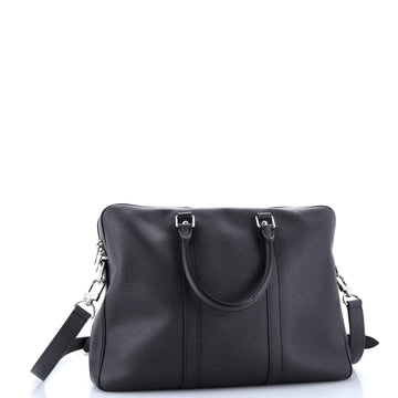 Louis Vuitton Porte-Documents Voyage Briefcase Taiga Leather PM