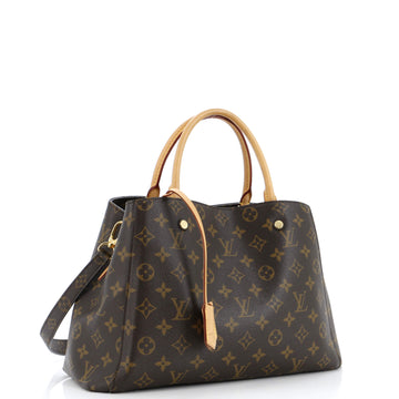 Louis Vuitton Montaigne Handbag Monogram Canvas MM