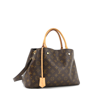 Louis Vuitton Montaigne Handbag Monogram Canvas MM
