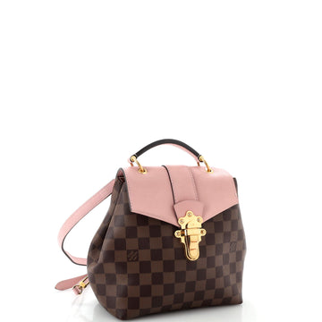 Louis Vuitton Clapton Backpack Damier and Leather