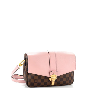 Louis Vuitton Clapton Handbag Damier and Leather PM