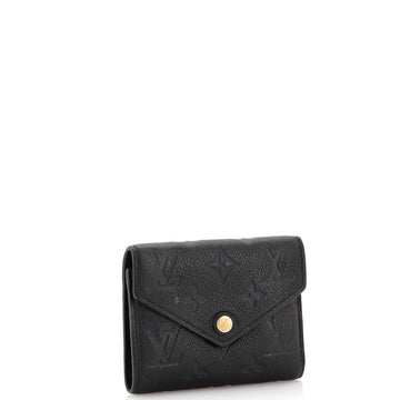Louis Vuitton Victorine Wallet Monogram Empreinte Leather