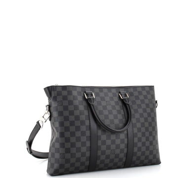 Louis Vuitton Anton Briefcase Damier Graphite