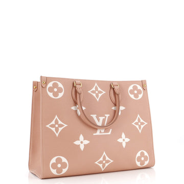 Louis Vuitton OnTheGo Tote Bicolor Monogram Empreinte Giant MM