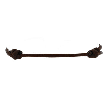 Louis Vuitton Empreinte Bracelet Silk Cord with 18K White Gold