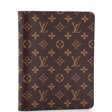 Louis Vuitton Desk Agenda Cover Monogram Canvas