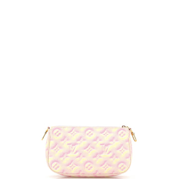 Louis Vuitton Multi Pochette Accessoires Pouch Stardust Monogram Empreinte Leather Small