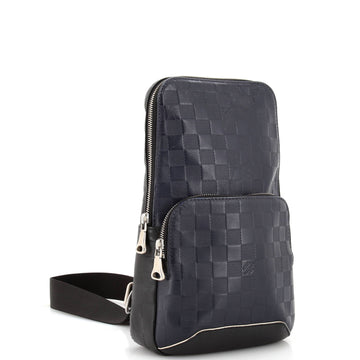 Louis Vuitton Avenue Sling Bag Damier Infini Leather