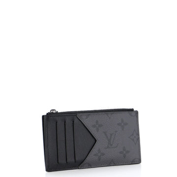 Louis Vuitton Coin Card Holder Monogram Taigarama