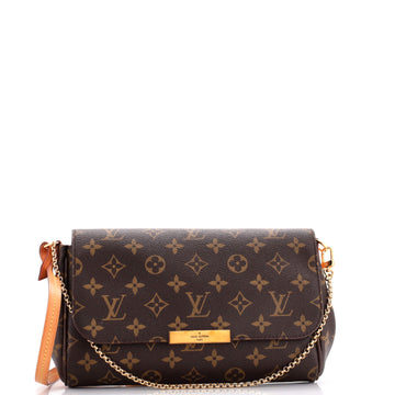 Louis Vuitton Favorite Handbag Monogram Canvas MM