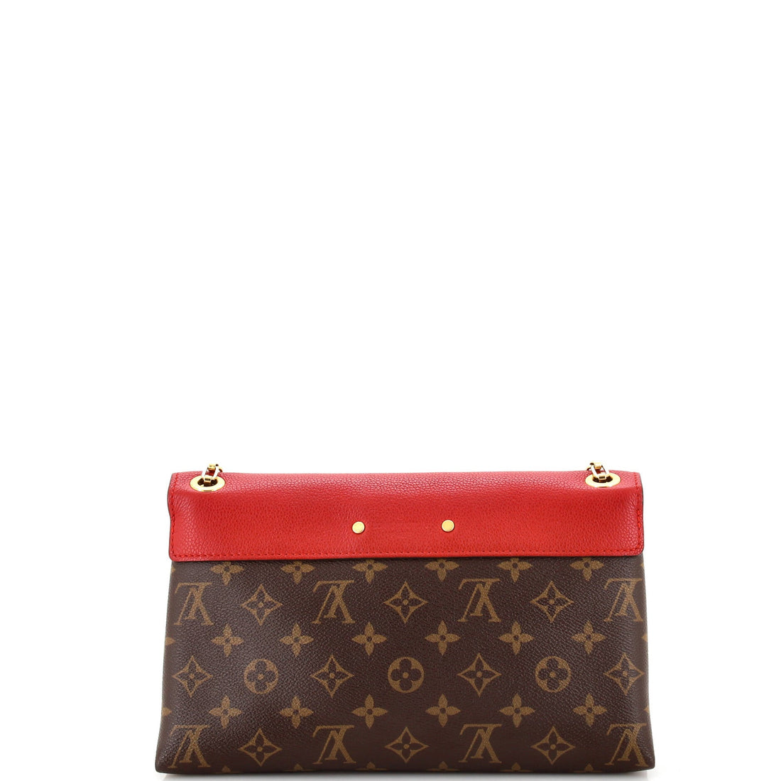Louis Vuitton Pallas Chain Shoulder Bag Monogram Canvas and Calfskin