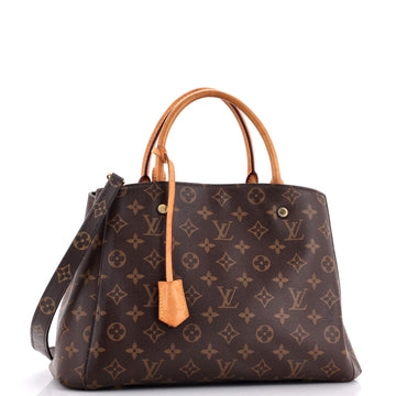 Louis Vuitton Montaigne Handbag Monogram Canvas MM