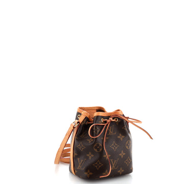 Louis Vuitton Noe Handbag Monogram Canvas Nano