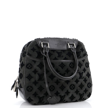 Louis Vuitton Deauville Cube Bag Monogram Tuffetage Suede