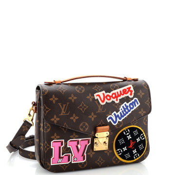 Louis Vuitton Pochette Metis Limited Edition Patches Monogram Canvas