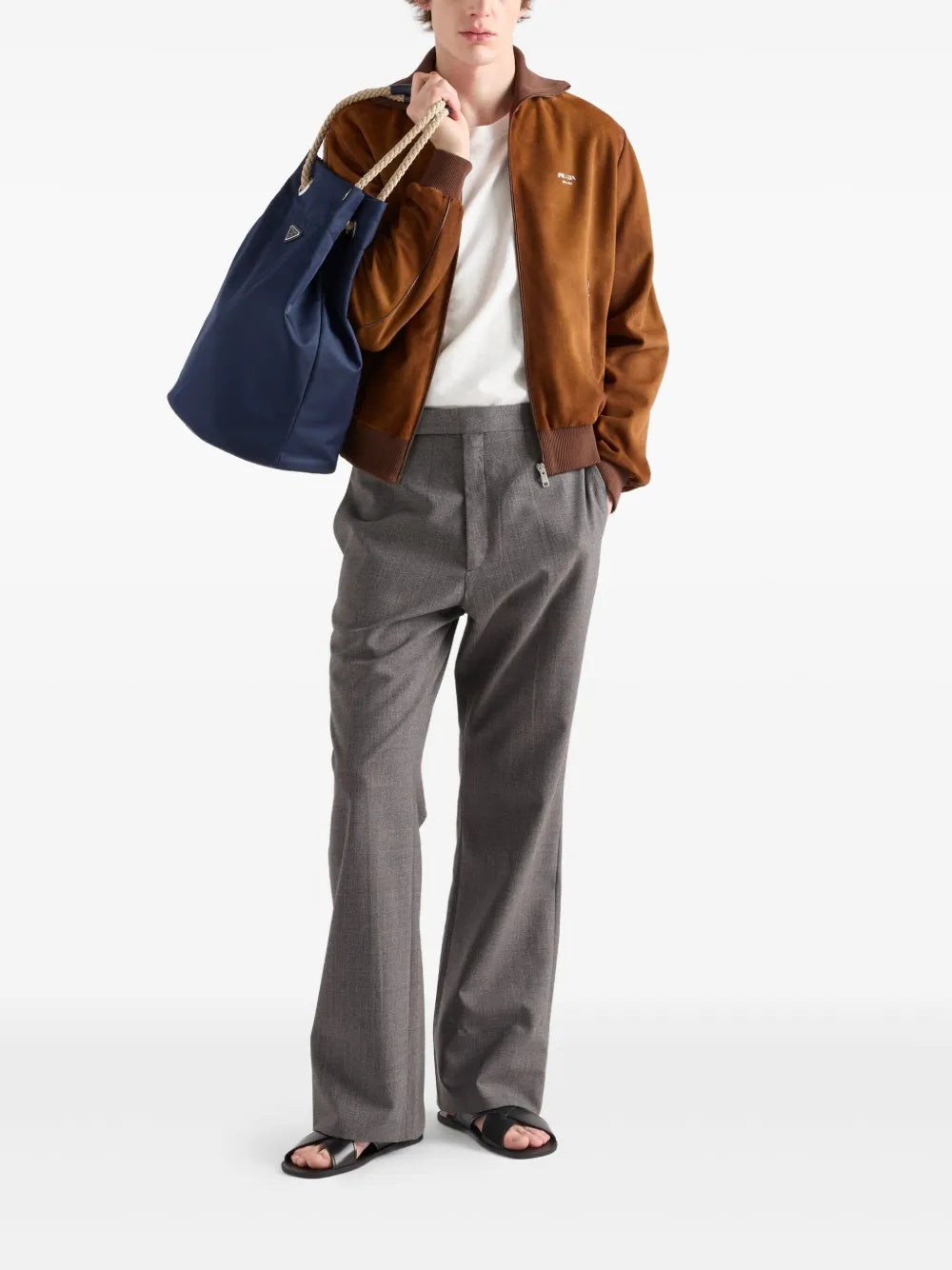 Blouson en veau velours