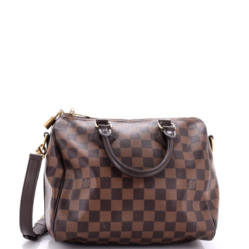 Louis Vuitton Speedy Bandouliere Bag Damier 25