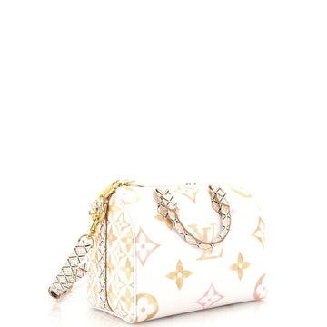 Louis Vuitton Speedy Bandouliere Bag By The Pool Monogram Watercolor Giant 25