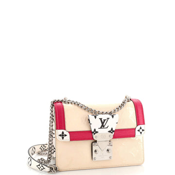 Louis Vuitton Wynwood Handbag Monogram Vernis with Monogram Canvas and Epi Leather