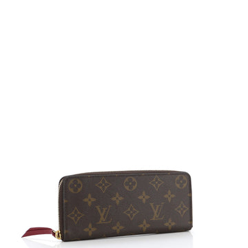 Louis Vuitton Clemence Wallet Monogram Canvas