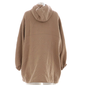 Louis Vuitton Women's Hooded Zip Parka 3D Monogram Cotton and Polyamide Blend