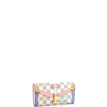 Louis Vuitton Sarah Wallet NM Limited Edition Damier Summer Trunks