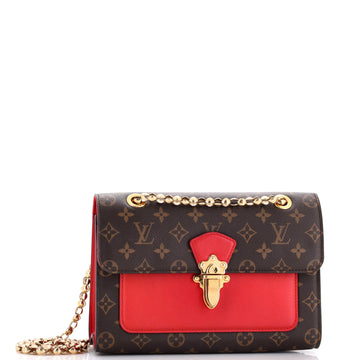 Louis Vuitton Victoire Handbag Monogram Canvas and Leather