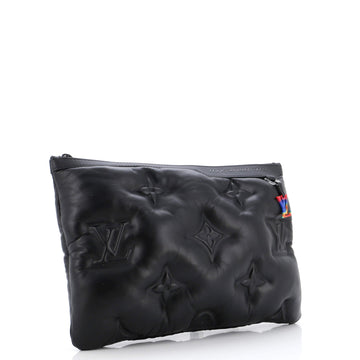 Louis Vuitton A4 Pouch Monogram Puffer Lambskin