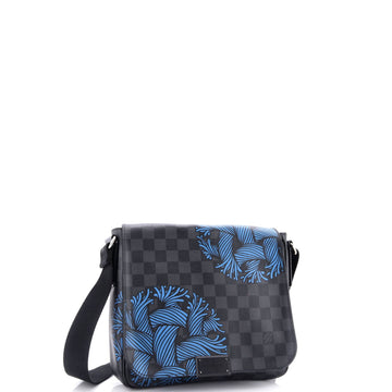 Louis Vuitton District Messenger Bag Limited Edition Nemeth Damier Graphite PM