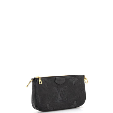 Louis Vuitton Multi Pochette Accessoires Pouch Monogram Empreinte Giant Small