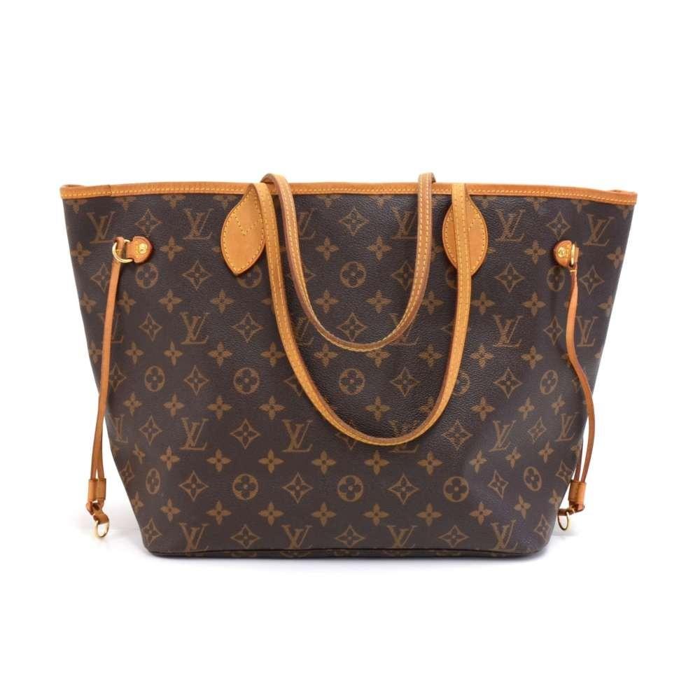 Louis Vuitto Neverfull MM Monogram Canvas Shoulder Bag