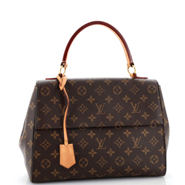 Louis Vuitton Cluny Top Handle Bag Monogram Canvas MM