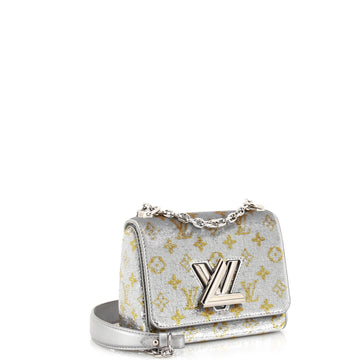Louis Vuitton Twist Handbag Monogram Sequins PM