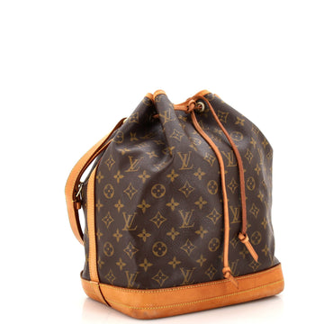 Louis Vuitton Noe Handbag Monogram Canvas Large