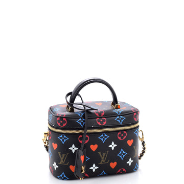Louis Vuitton Vanity Handbag Limited Edition Game On Multicolor Monogram PM