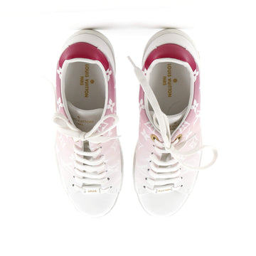 Louis Vuitton Women's FrontRow Sneakers Gradient Monogram Printed Leather