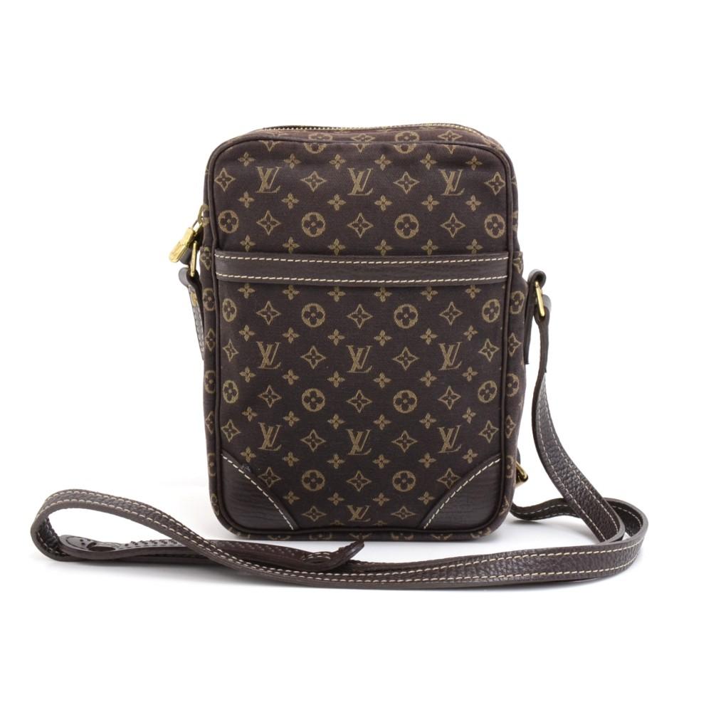 Louis Vuitto Danube Mini Lin Canvas Shoulder Bag