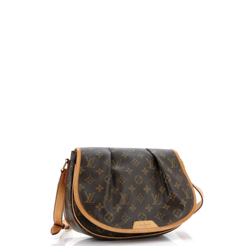 Louis Vuitton Menilmontant Handbag Monogram Canvas PM