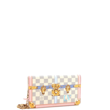 Louis Vuitton Weekend Pochette Limited Edition Damier Summer Trunks