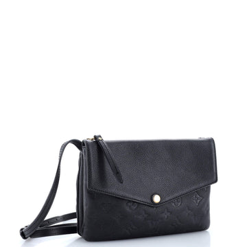 Louis Vuitton Twice Handbag Monogram Empreinte Leather