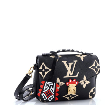 Louis Vuitton Pochette Metis Limited Edition Crafty Monogram Empreinte Giant