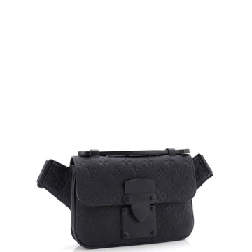 Louis Vuitton S Lock Sling Bag Monogram Taurillon Leather